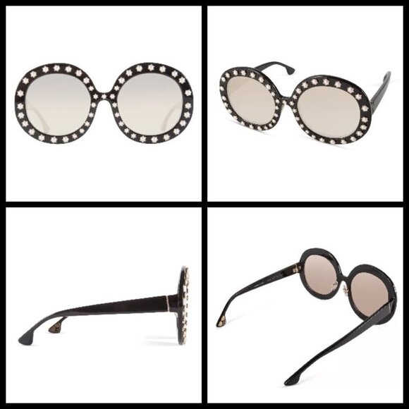 ?ALICE + OLIVIA? Bel Air Sunglasses ~ Black NWT main image 15